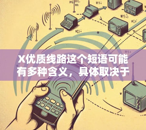 X优质线路这个短语可能有多种含义，具体取决于上下文。以下是一些可能的解释和相关信息