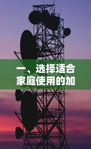 一、选择适合家庭使用的加速器型号