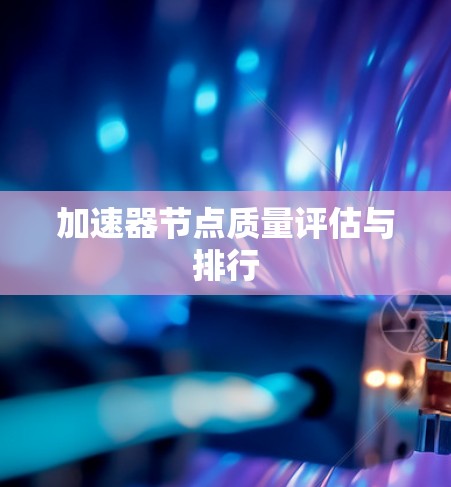 加速器节点质量评估与排行