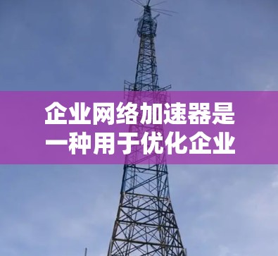 企业网络加速器是一种用于优化企业网络性能的设备,主要通过缓存、数据压缩和加密等技术来提高数据传输速度和效率。以下是对企业网络加速器的详细分析 企业网络加速器是一种用于优化企业网络性能的设备,主要通过缓存、数据压缩和加密等技术来提高数据传输速度和效率。以下是对企业网络加速器的详细分析
