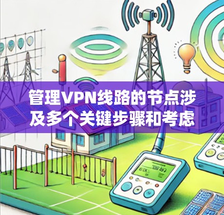 管理VPN线路的节点涉及多个关键步骤和考虑因素，以下是对该过程的系统化总结