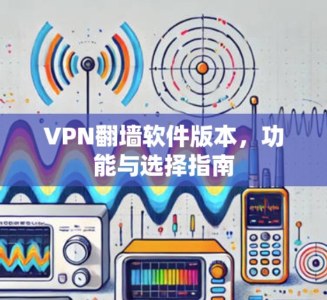 VPN翻墙软件版本,功能与选择指南 VPN翻墙软件版本,功能与选择指南