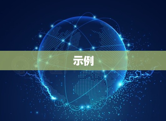 示例 示例