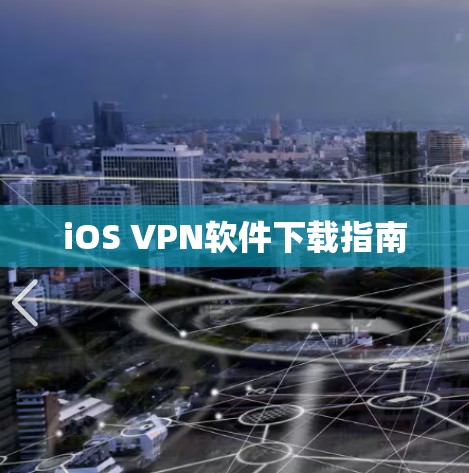 iOS VPN软件下载指南 iOS VPN软件下载指南