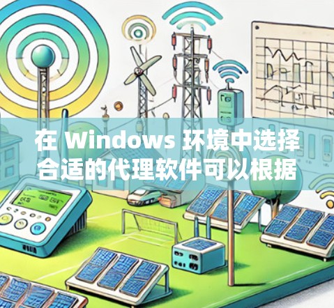 在 Windows 环境中选择合适的代理软件可以根据你的需求进行不同的配置和选择。以下是一些常用的 Windows 代理软件推荐